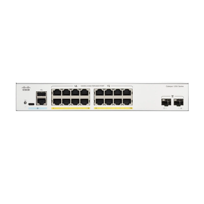 Cisco C1200-16P-2G 16 Bağlantı Noktalı PoE+ Gigabit Yönetilen Anahtar