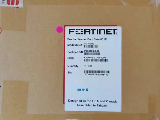 FG-601E Fortinet NGFW Orta Ölçekli Seri FortiGate 601E 2x 10 GE SFP+ Yuvaları