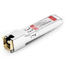 GLC - TE 1000BASE - T SFP Transceiver Modülü, bir RJ-45 konektörü üzerinden bakır bir bağlantı üzerinden 100 metreye kadar bağlantı uzunluğunu destekler